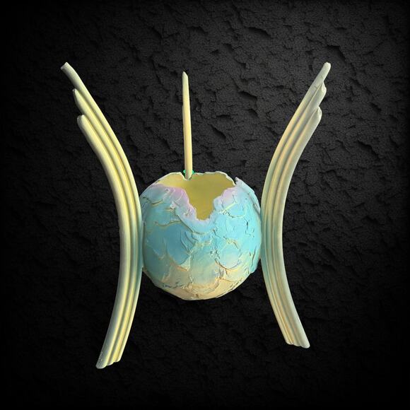 Rare *EARLY* Judi & Ron Lederer Planetary Sculpture Vtg Pottery Art Decor MCM - Picture 14 of 16